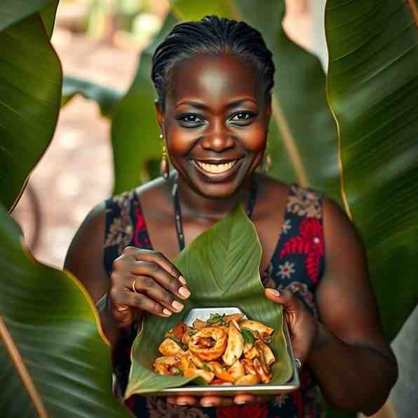 Kwacoco Bible - Using Banana Leaves for Cooking